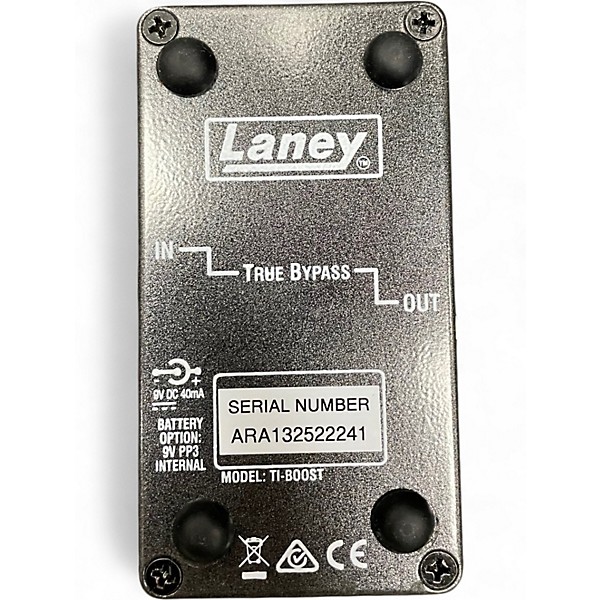 Used Laney Black County Customs Tony Iommi Effect Pedal
