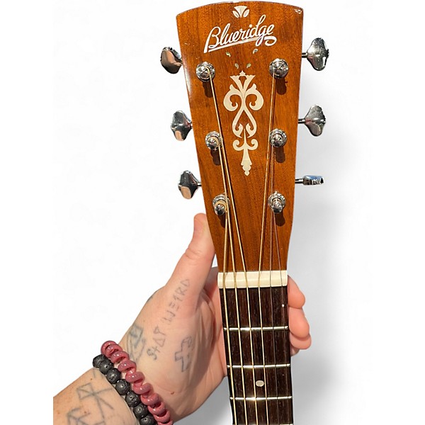 Used Blueridge BR40 Contemporary Series Dreadnought Natural Acoustic Guitar