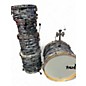 Used Taye Drums 5 Piece TOUR PRO BLACK GREY SWIRL Drum Kit thumbnail