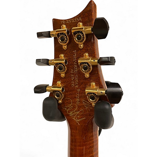 Used 2018 PRS Private Stock McCarty 594 Semi Hollow w/F Hole McCarty Glow Smoked Burst Hollow Body Electric Guitar