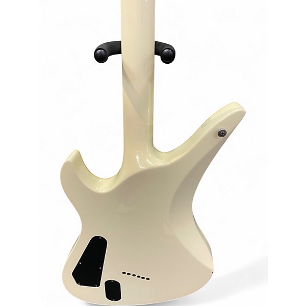 Used Schecter Guitar Research Avenger Blackjack ATX White Solid Body Electric Guitar