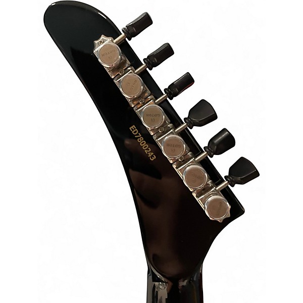 Used Edwards EXPLORER EXCTM Black Solid Body Electric Guitar