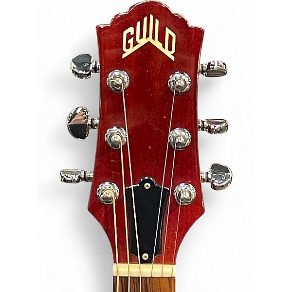Used Guild D15 Cherry Acoustic Guitar