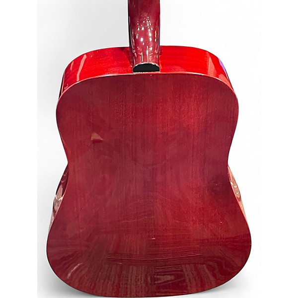 Used Guild D15 Cherry Acoustic Guitar