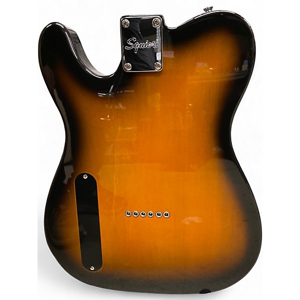 Used Squier Paranormal Thinline 2 Color Sunburst Hollow Body Electric Guitar