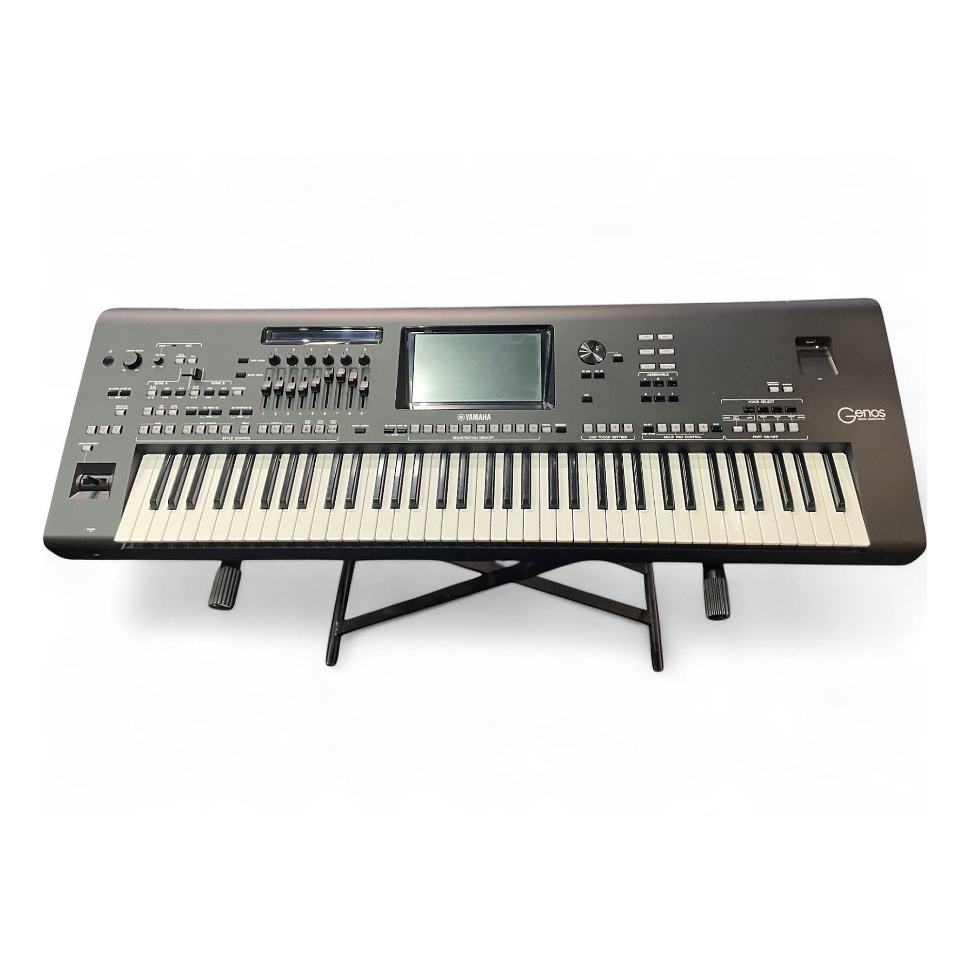 Used Yamaha GENOS 76 Keyboard Workstation | Guitar Center