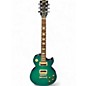 Used 2016 Gibson Les Paul Studio Deluxe IV Ocean Turquoise Solid Body Electric Guitar thumbnail
