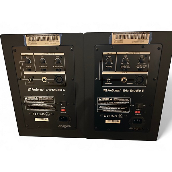 Used PreSonus ERIS STUDIO 5 PAIR Powered Monitor