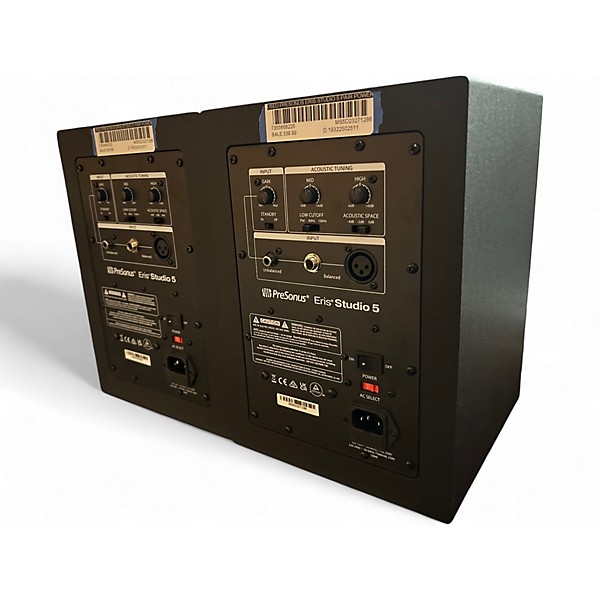 Used PreSonus ERIS STUDIO 5 PAIR Powered Monitor