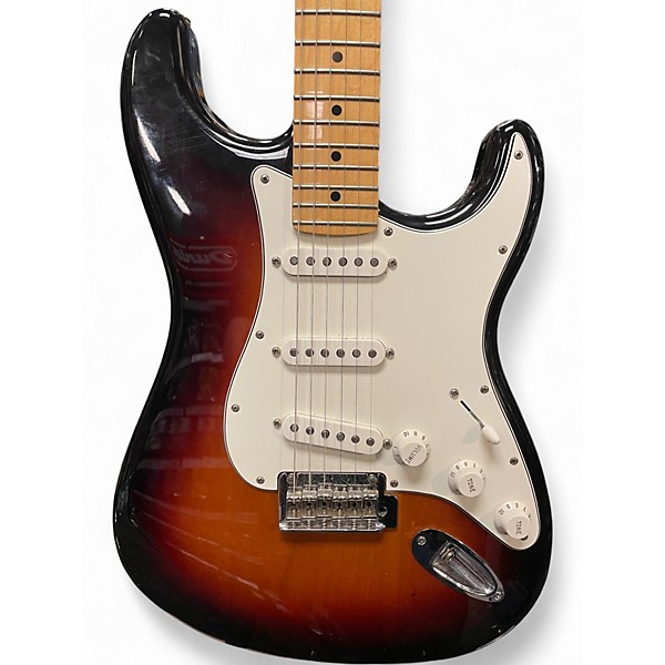 Used Fender Player Stratocaster Sunburst Solid Body Electric Guitar