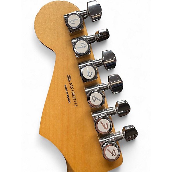 Used Fender Player Stratocaster Sunburst Solid Body Electric Guitar