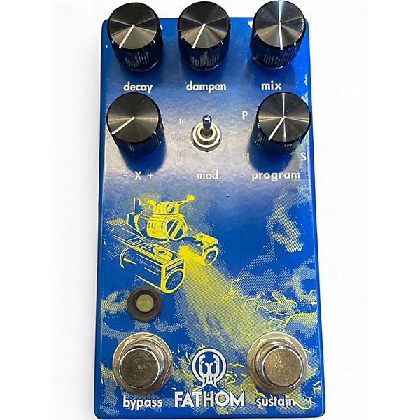 Used Walrus Audio Fathom Reverb Effect Pedal