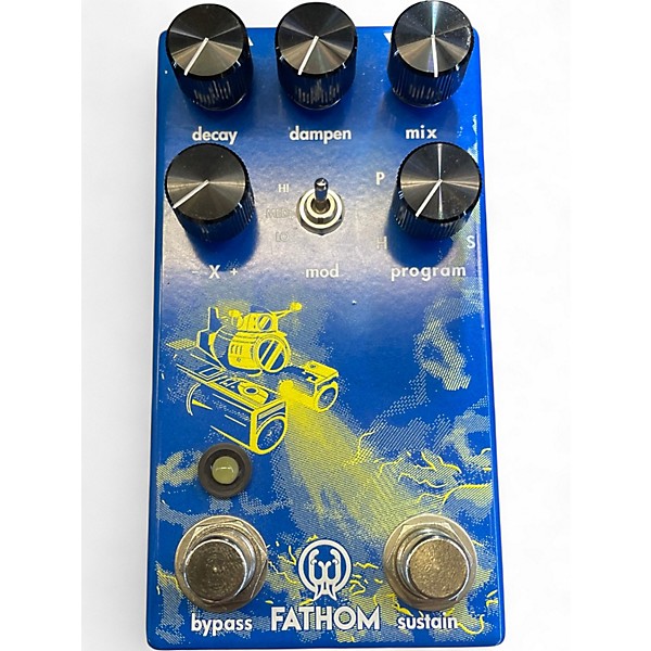 Used Walrus Audio Fathom Reverb Effect Pedal