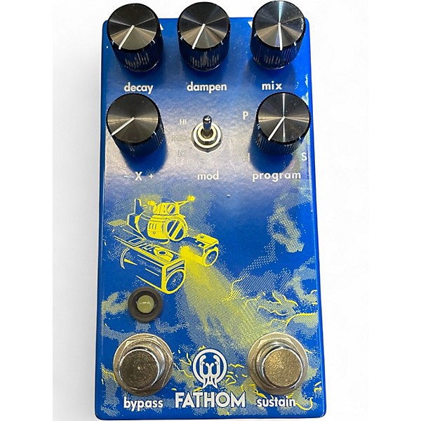 Used Walrus Audio Fathom Reverb Effect Pedal