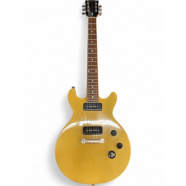 Used Gibson SPECIAL 100 LES PAUL DOUBLE CUT TV Yellow Solid Body Electric Guitar