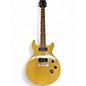 Used Gibson SPECIAL 100 LES PAUL DOUBLE CUT TV Yellow Solid Body Electric Guitar thumbnail
