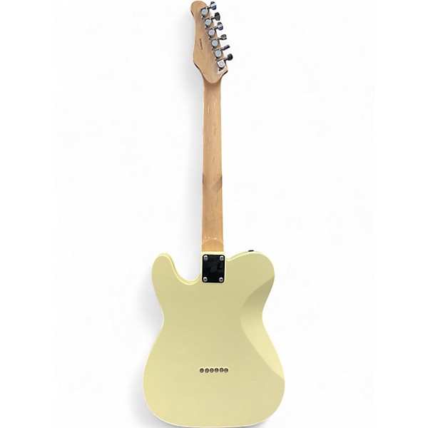 Used Oscar Schmidt OS-LT Ivory Solid Body Electric Guitar