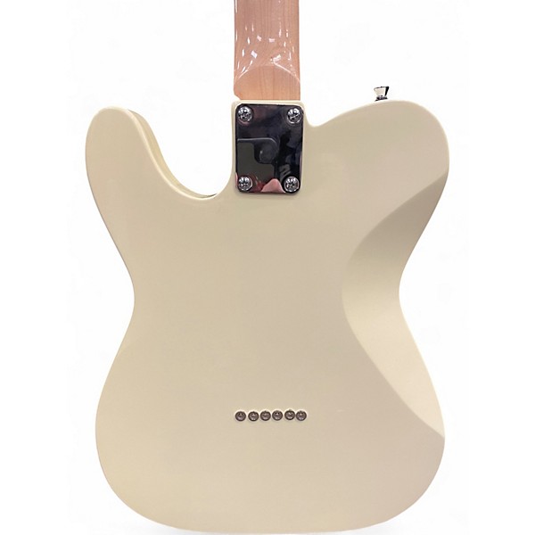 Used Oscar Schmidt OS-LT Ivory Solid Body Electric Guitar