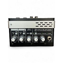 Used Mackie Onyx blackjack Audio Interface