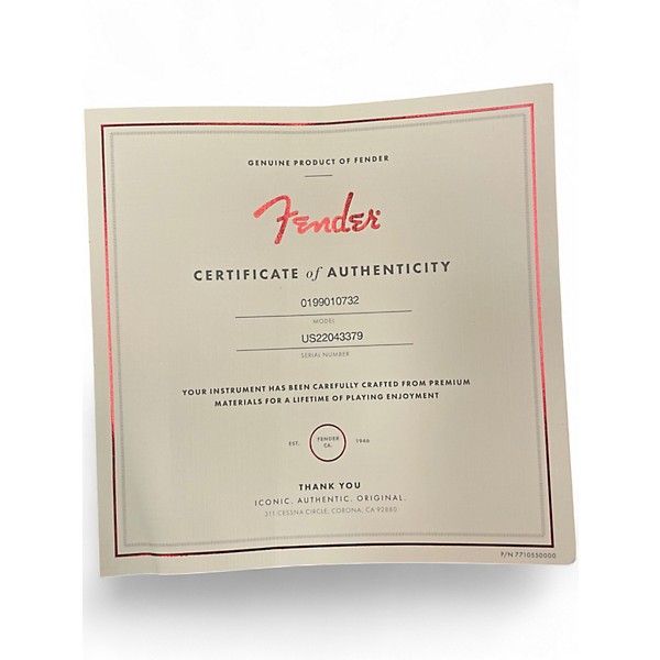 Used Fender American Ultra Precision Bass Brown Sunburst Electric Bass Guitar