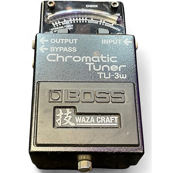 Used BOSS TU3W Waza Craft Chromatic Tuner Pedal