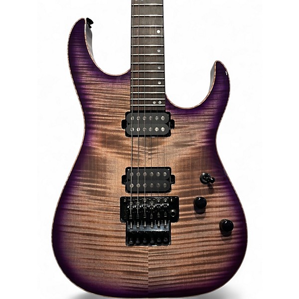 Used Schecter Guitar Research usa custom shop Purple Solid Body Electric Guitar