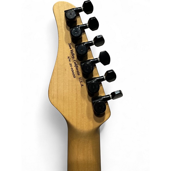 Used Schecter Guitar Research usa custom shop Purple Solid Body Electric Guitar