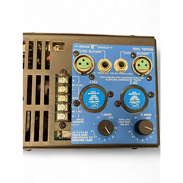 Used QSC 1400 Power Amp