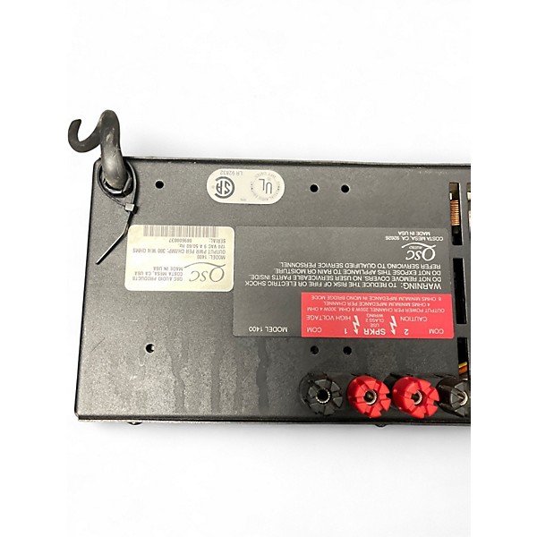 Used QSC 1400 Power Amp