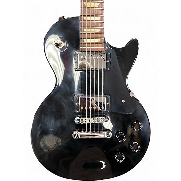 Used Gibson Les Paul Studio Black Solid Body Electric Guitar