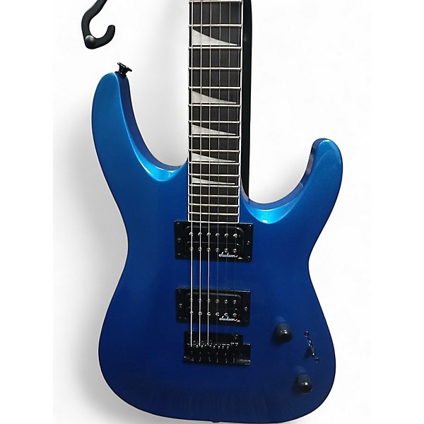 Used Jackson JS22 Dinky Blue Solid Body Electric Guitar