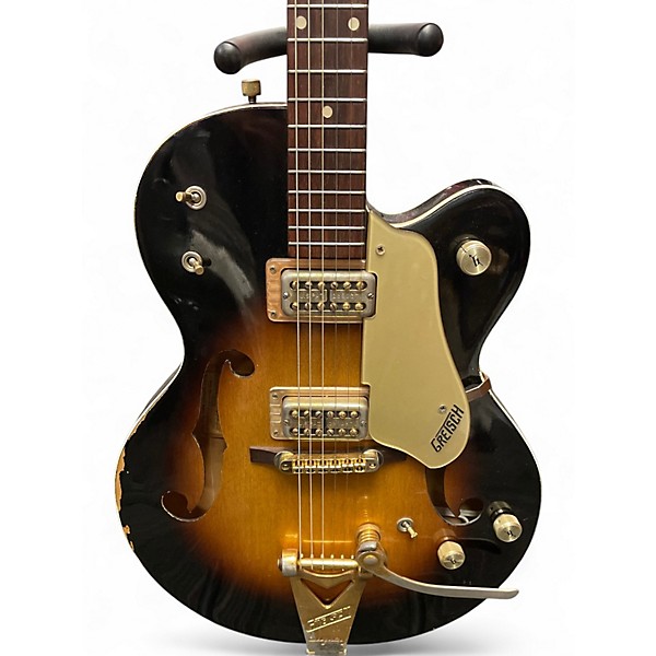Used Gretsch Guitars 6186 Tobacco Burst Hollow Body Electric Guitar
