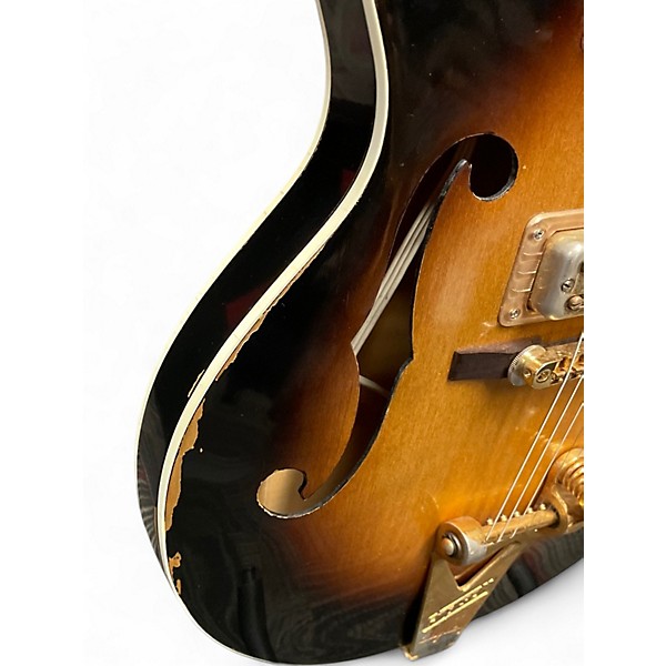 Used Gretsch Guitars 6186 Tobacco Burst Hollow Body Electric Guitar