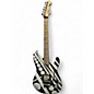 Used EVH Striped Series Crop Circles Black and White Solid Body Electric Guitar thumbnail