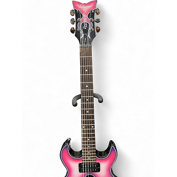 Used Schecter Guitar Research S1 Custom III Fireglo Solid Body Electric Guitar