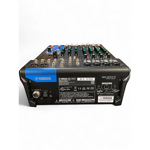 Used Yamaha mg10xuf Unpowered Mixer
