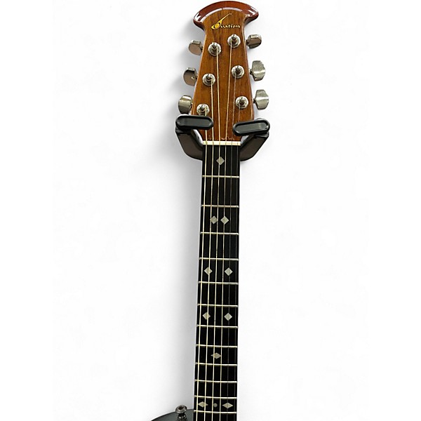 Used Ovation 1862 Custom Balladeer Natural Acoustic Electric Guitar