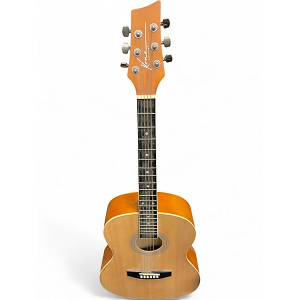 Used Kona K391L Natural Acoustic Guitar