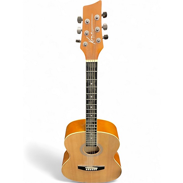 Used Kona K391L Natural Acoustic Guitar