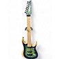Used 2018 Ibanez RGDIX7MPB Surreal Blue Solid Body Electric Guitar thumbnail