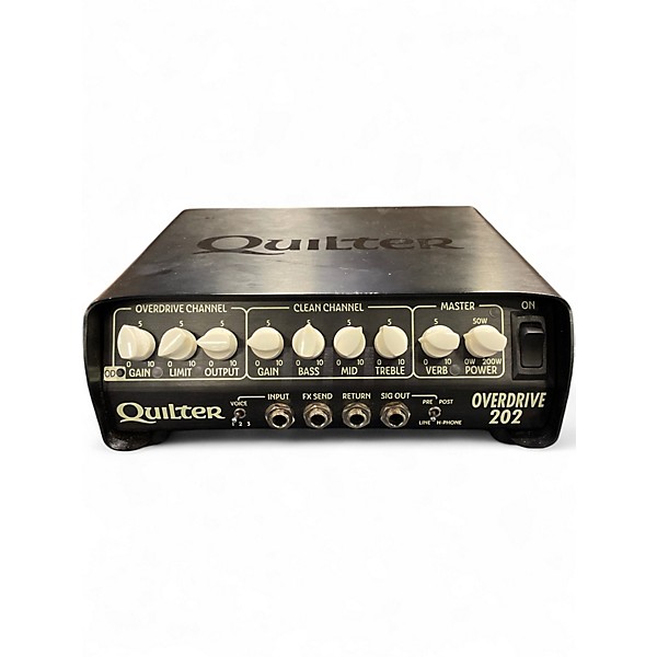 Used Quilter Labs OVERDRIVE 202 Solid State Guitar Amp Head