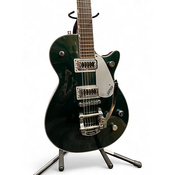 Used 2019 Gretsch Guitars G5230T Electromatic Jet FT with Bigsby Cadillac Green Solid Body Electric Guitar