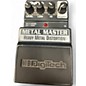 Used DigiTech XMM Metal Master Heavy Metal Distortion Effect Pedal thumbnail