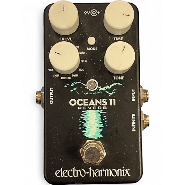 Used Electro-Harmonix Oceans 11 Reverb Effect Pedal