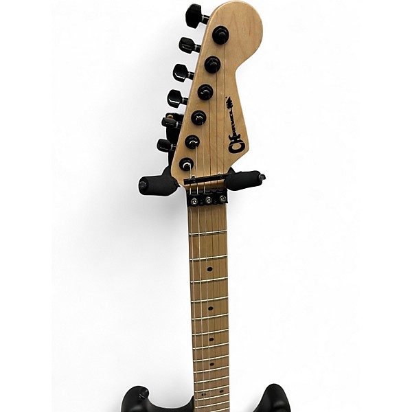 Used Charvel Jim Root Signature Pro-Mod San Dimas Style 1 HH Black Solid Body Electric Guitar