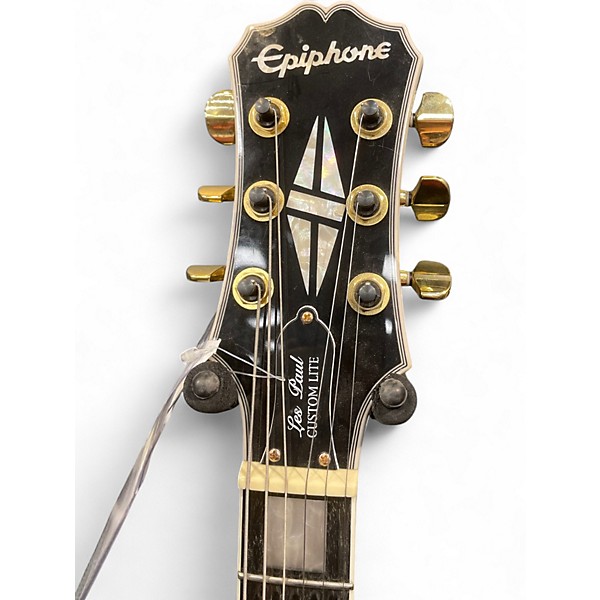 Used Epiphone Les Paul Custom Lite Black Solid Body Electric Guitar