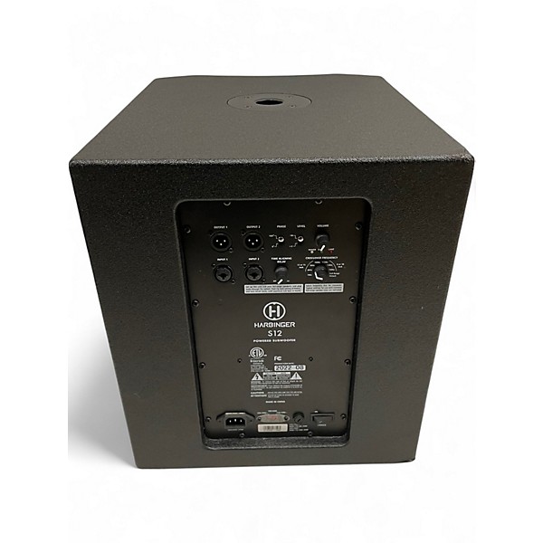 Used Harbinger S12 Powered Speaker