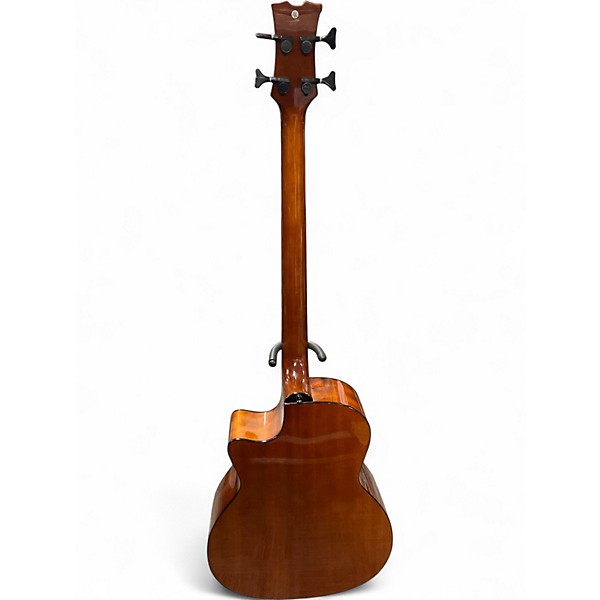 Used Dean AX EABC MAH GC Natural Acoustic Bass Guitar