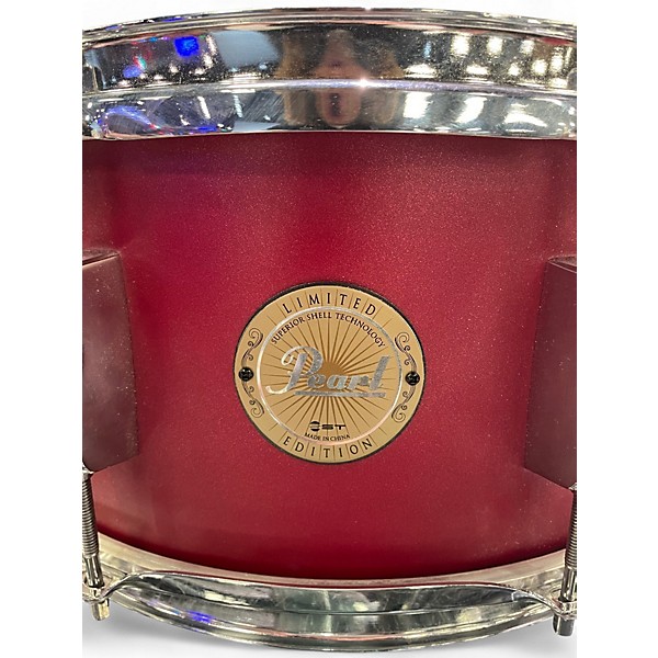 Used Pearl 14in LIMITED EDITION SNARE Maroon Drum