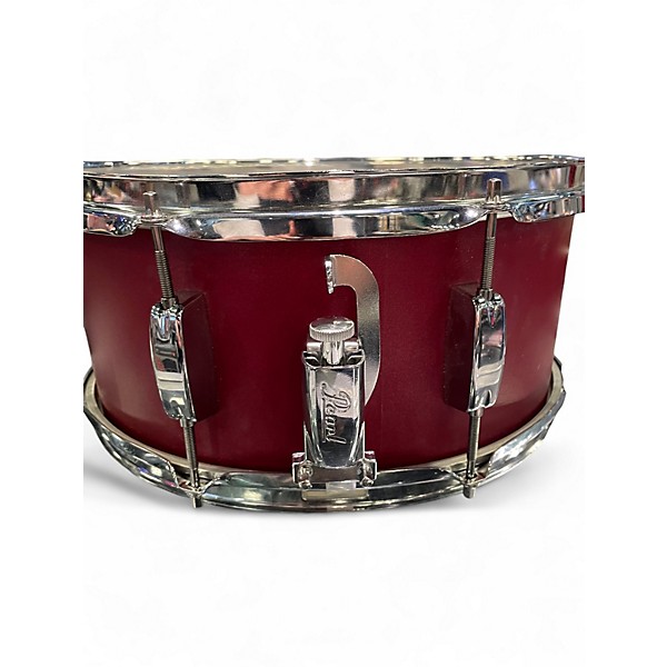 Used Pearl 14in LIMITED EDITION SNARE Maroon Drum